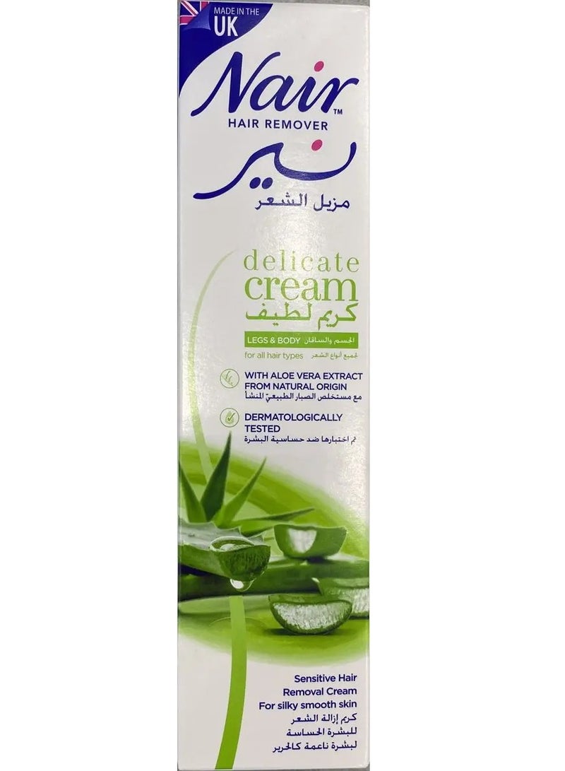Nair Hair Removal Delicate Cream With Aloe Vera Extracts 110 ML